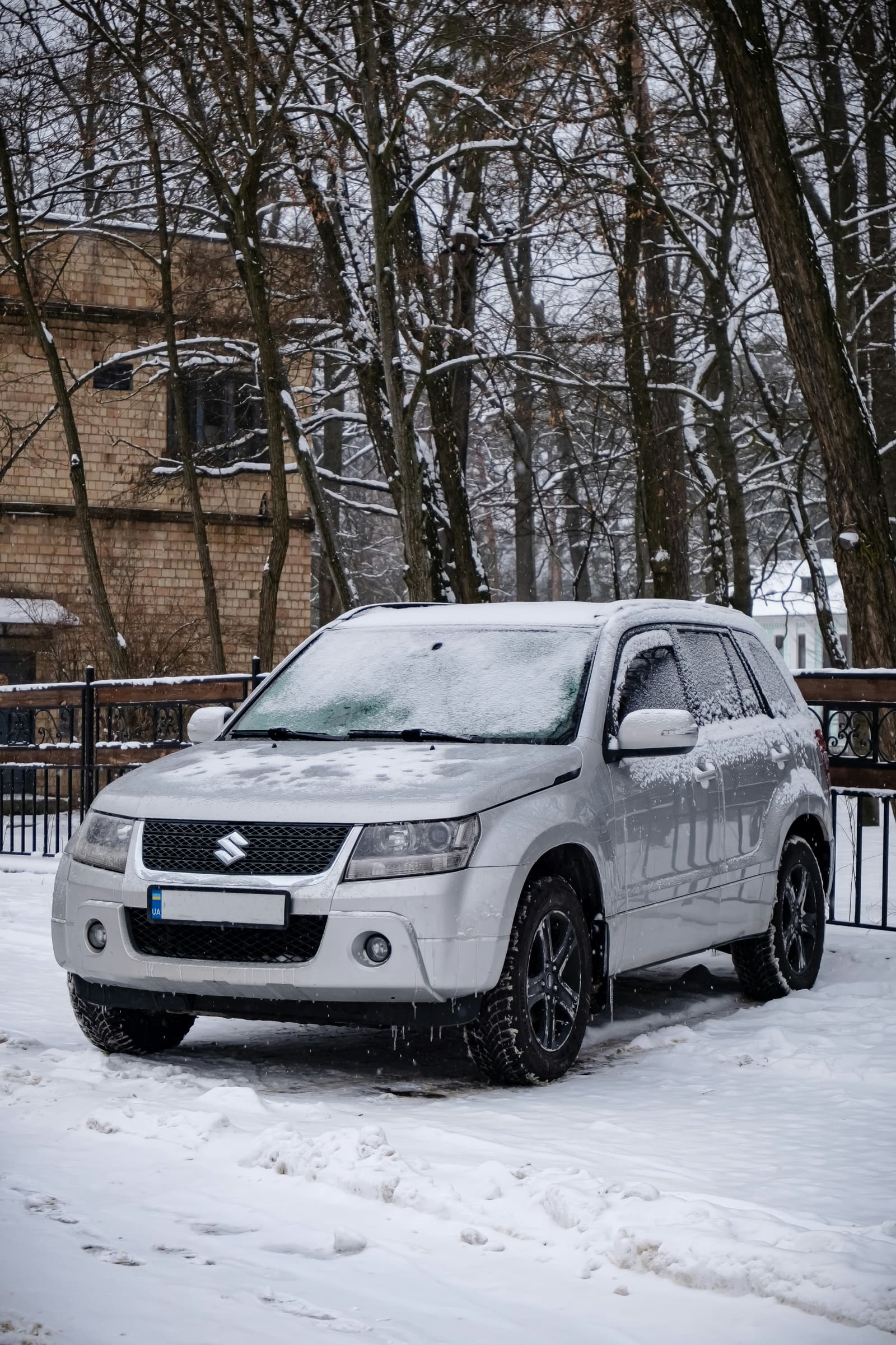 Suzuki Grand Vitara en condiciones invernales